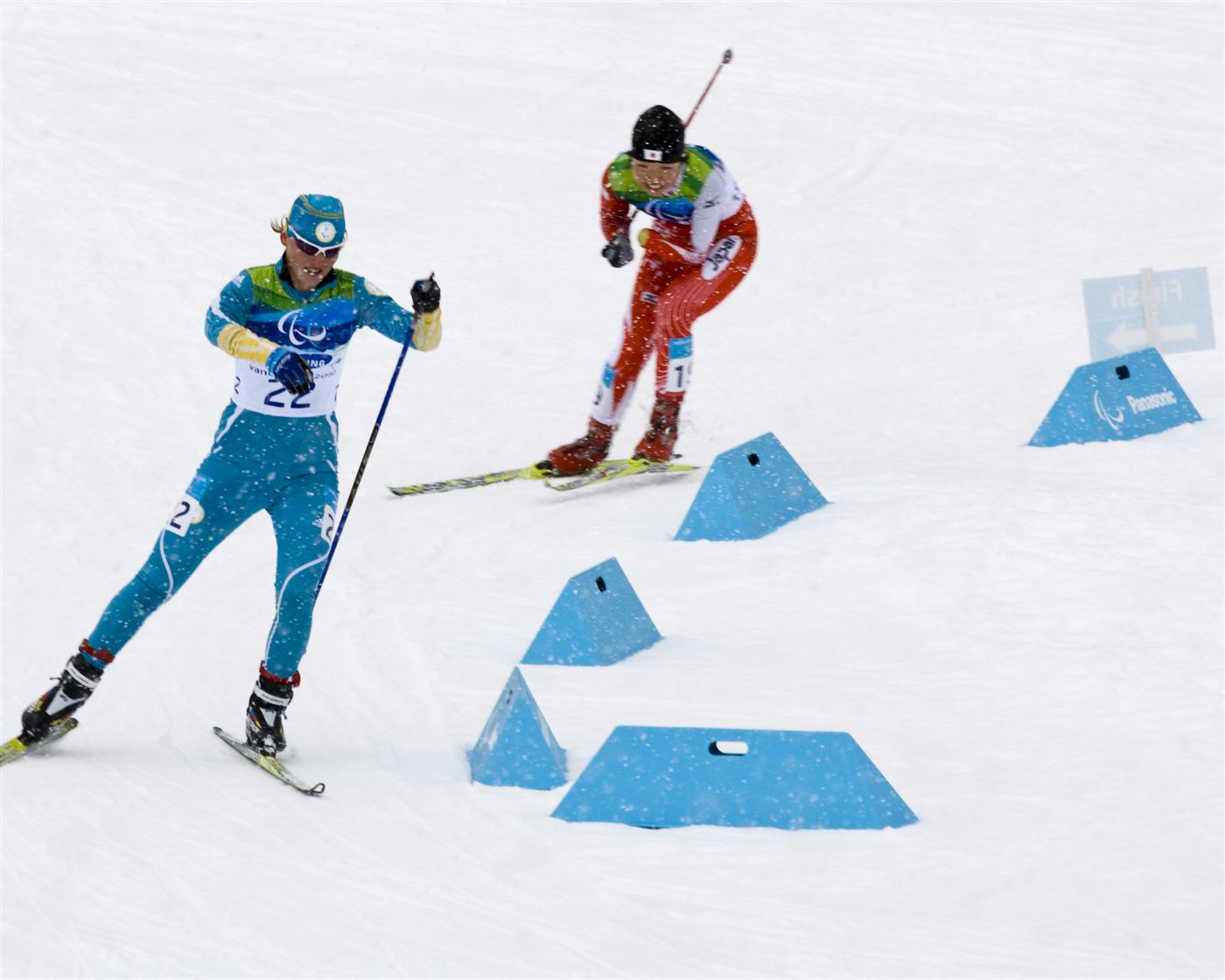 Skieurs para-nordiques en course (biathlon)